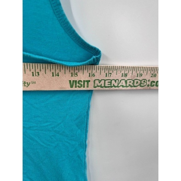 Fitness Tee Co Womens S Small Find Your Strong Workout Motivation Blue Tank Top - Picture 3 of 3